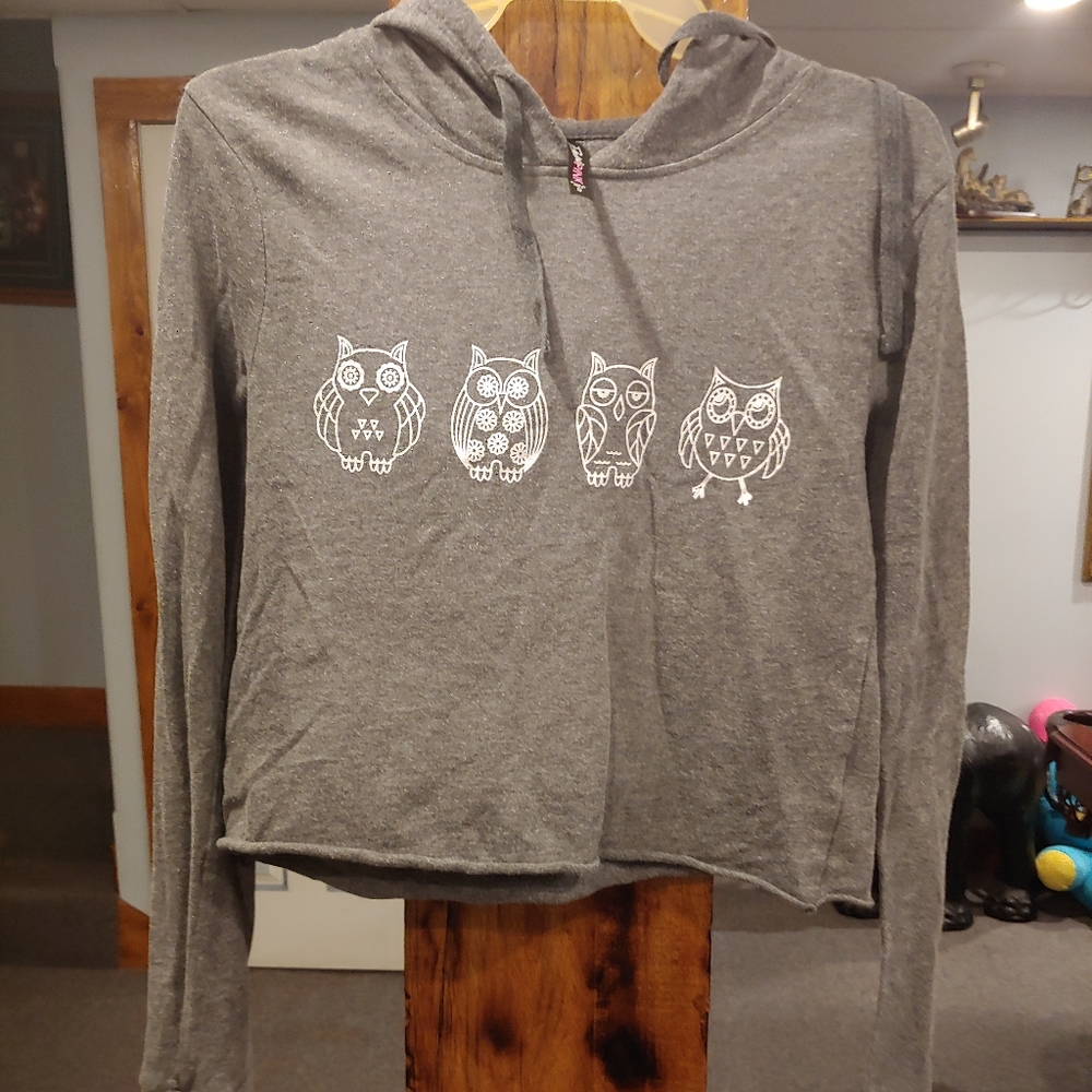 Girls crop-top long sleeve top K#243